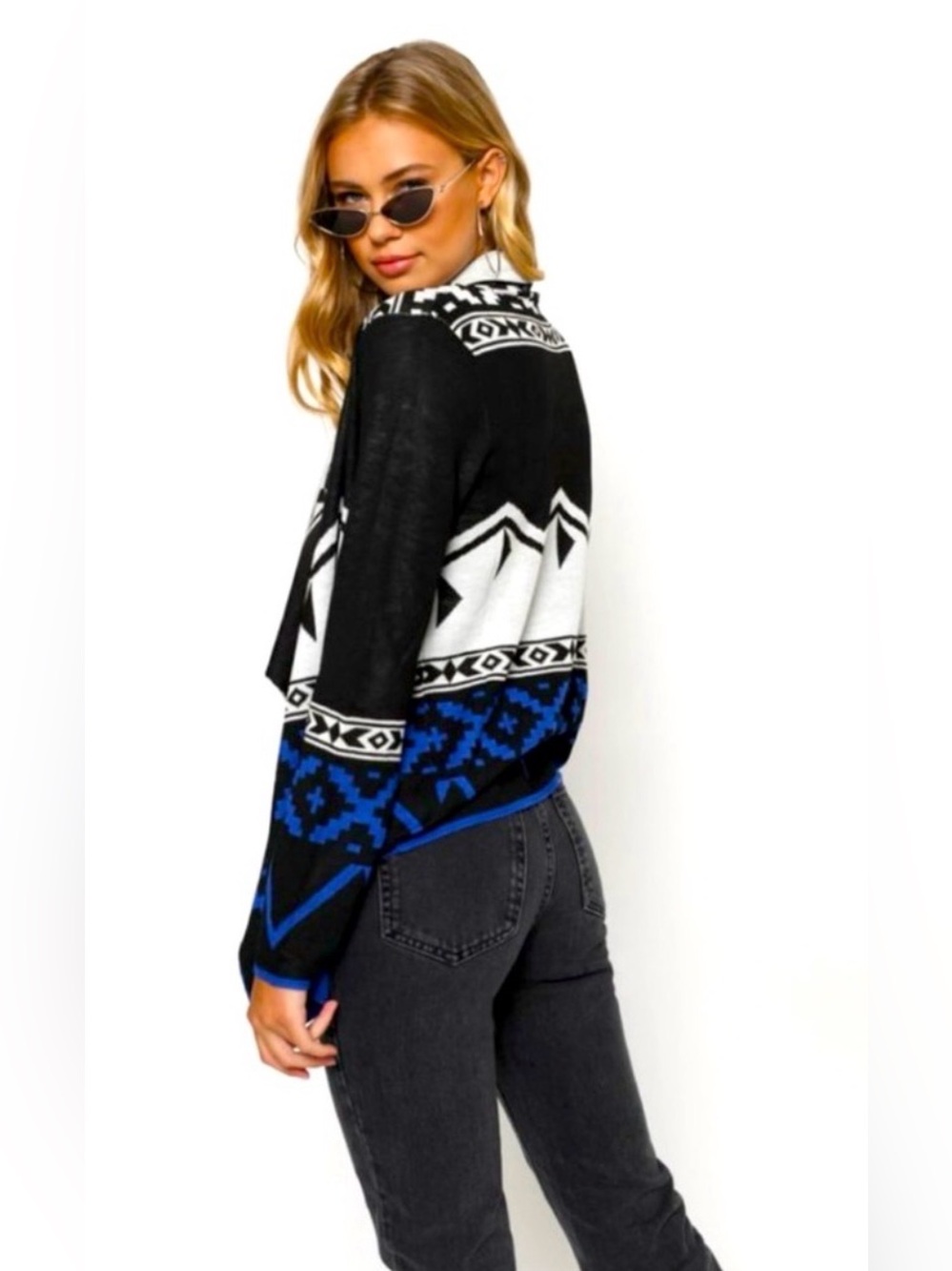 NWT Tobi Yukon Coast Black Cardigan - Medium